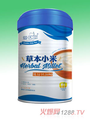 愛(ài)因堡鐵鋅鈣潤(rùn)腸小米米粉聽裝