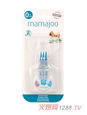 mamajoo安撫奶嘴鏈-藍色